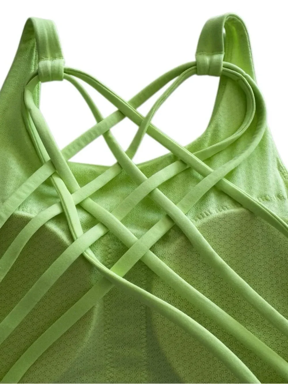 Lululemon Free to Be High-Neck Longline Bra Wild Light Support A/B Faded Zap  S6